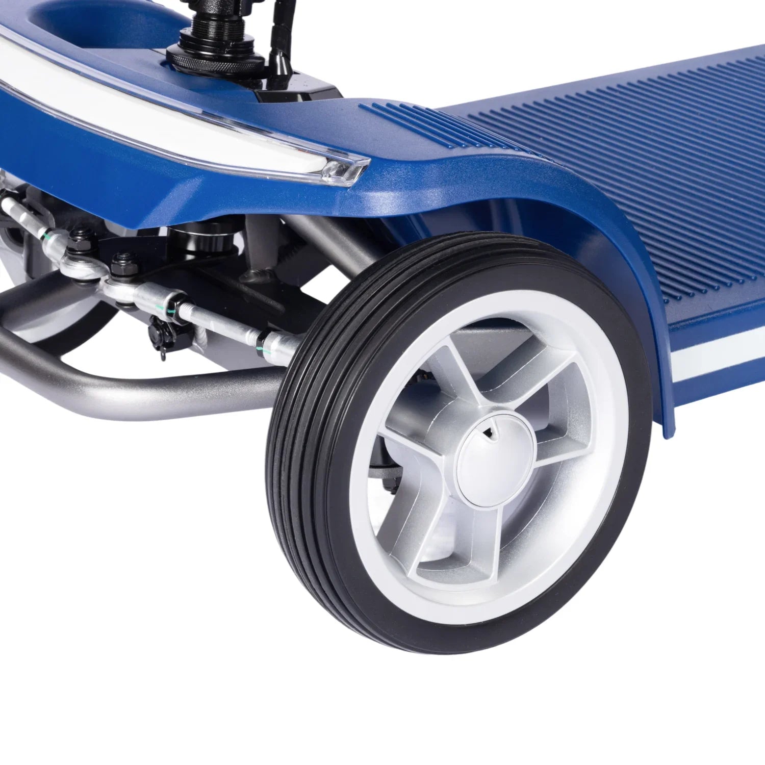 Mobility scooter with solid tires no flat maintenance