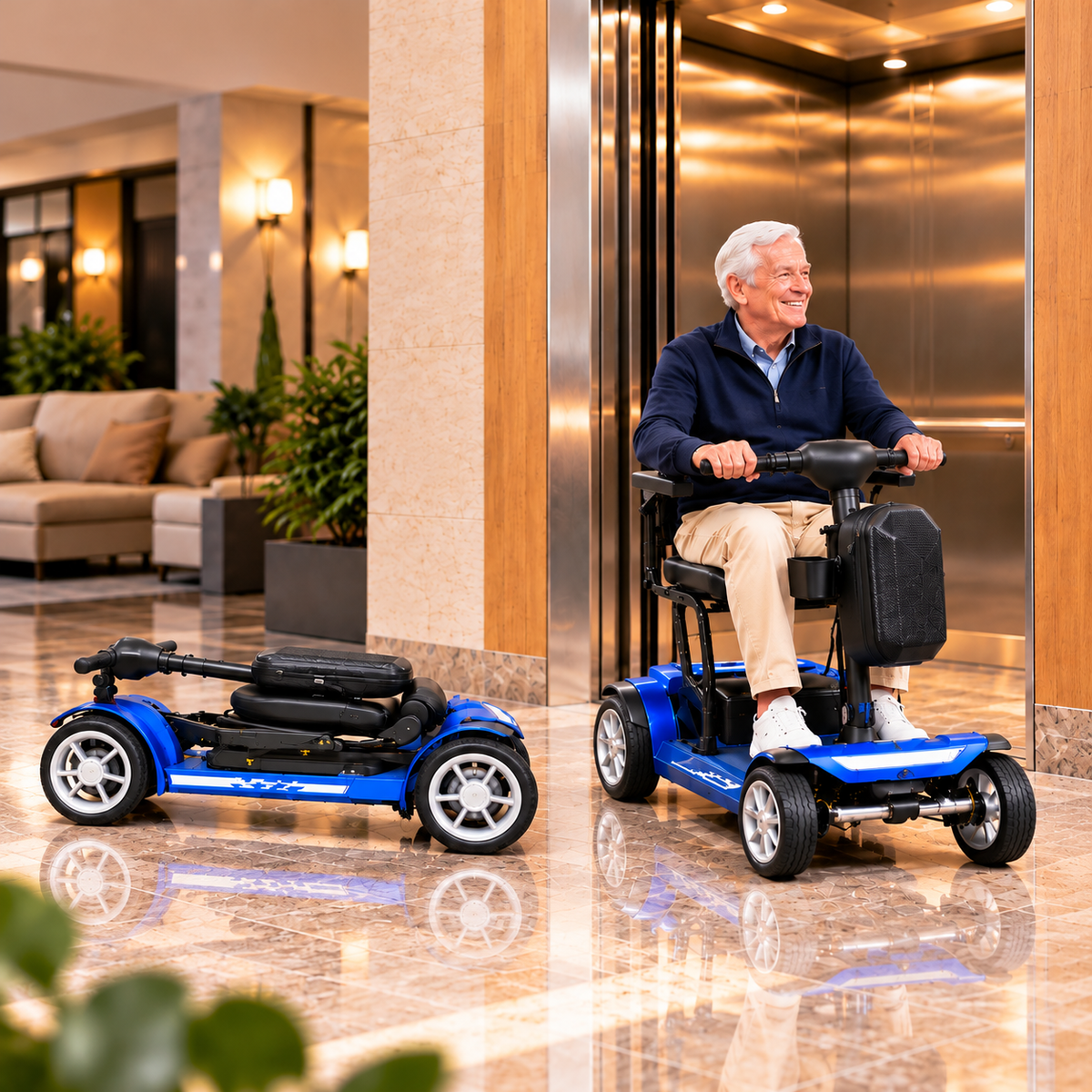 2 × 12Ah Mobility Scooters Bundle, Cyseekin M10 Family Pack