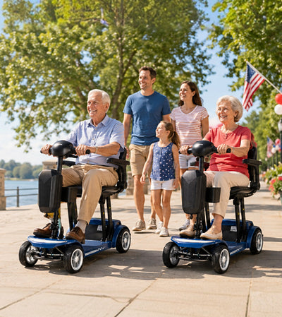2 × 20Ah Mobility Scooters Bundle, Cyseekin M10 Family Pack