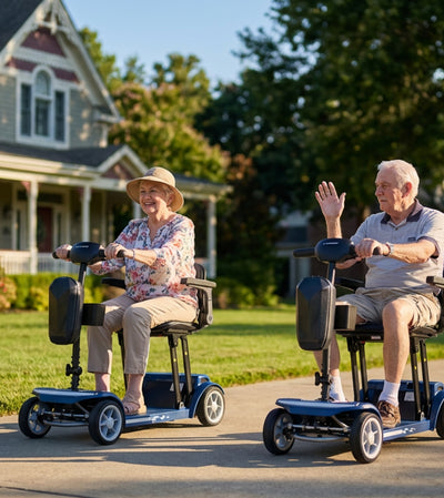 2 × 12Ah Mobility Scooters Bundle, Cyseekin M10 Family Pack