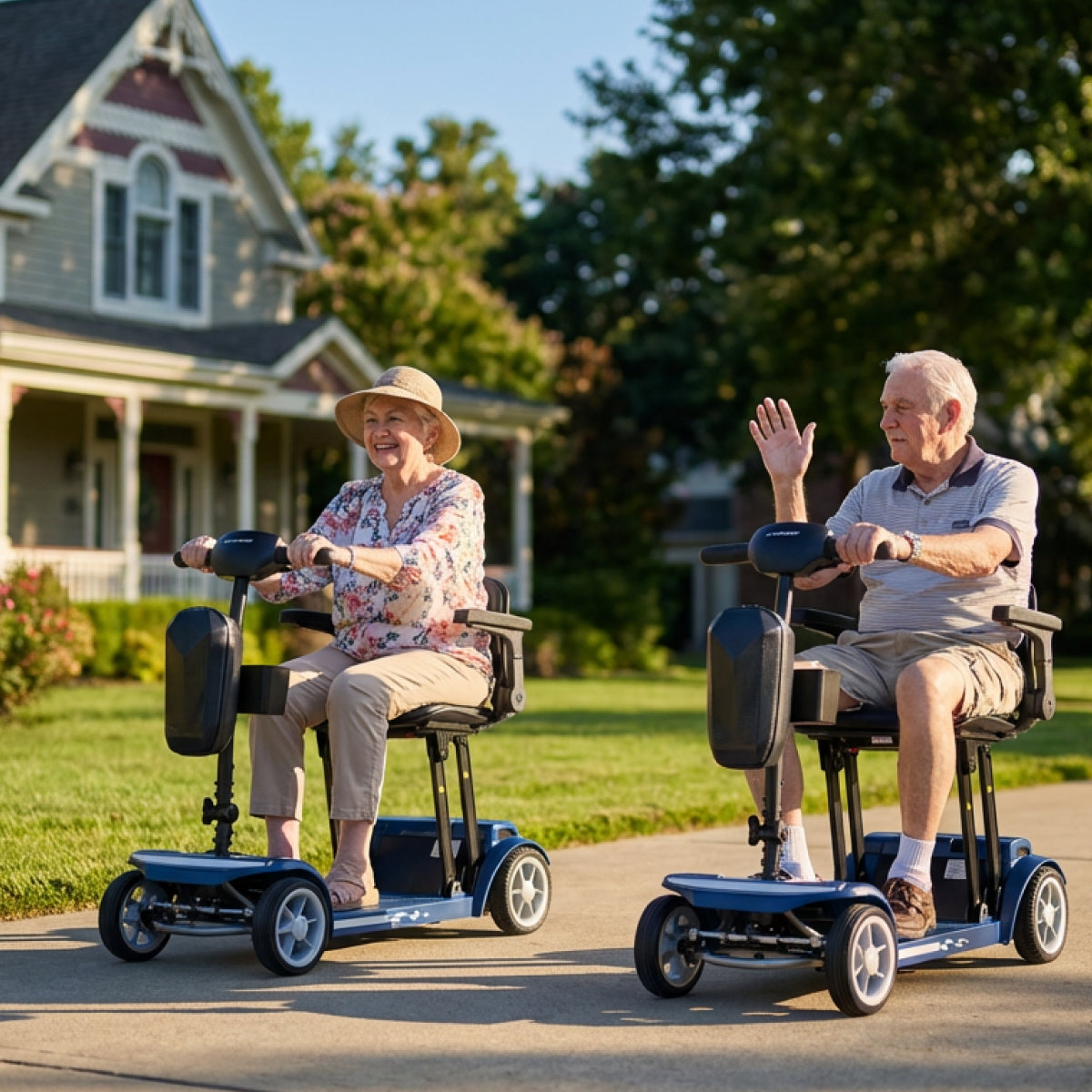 2 × 12Ah Mobility Scooters Bundle, Cyseekin M10 Family Pack