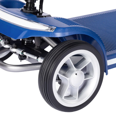 Mobility scooter with solid tires no flat maintenance