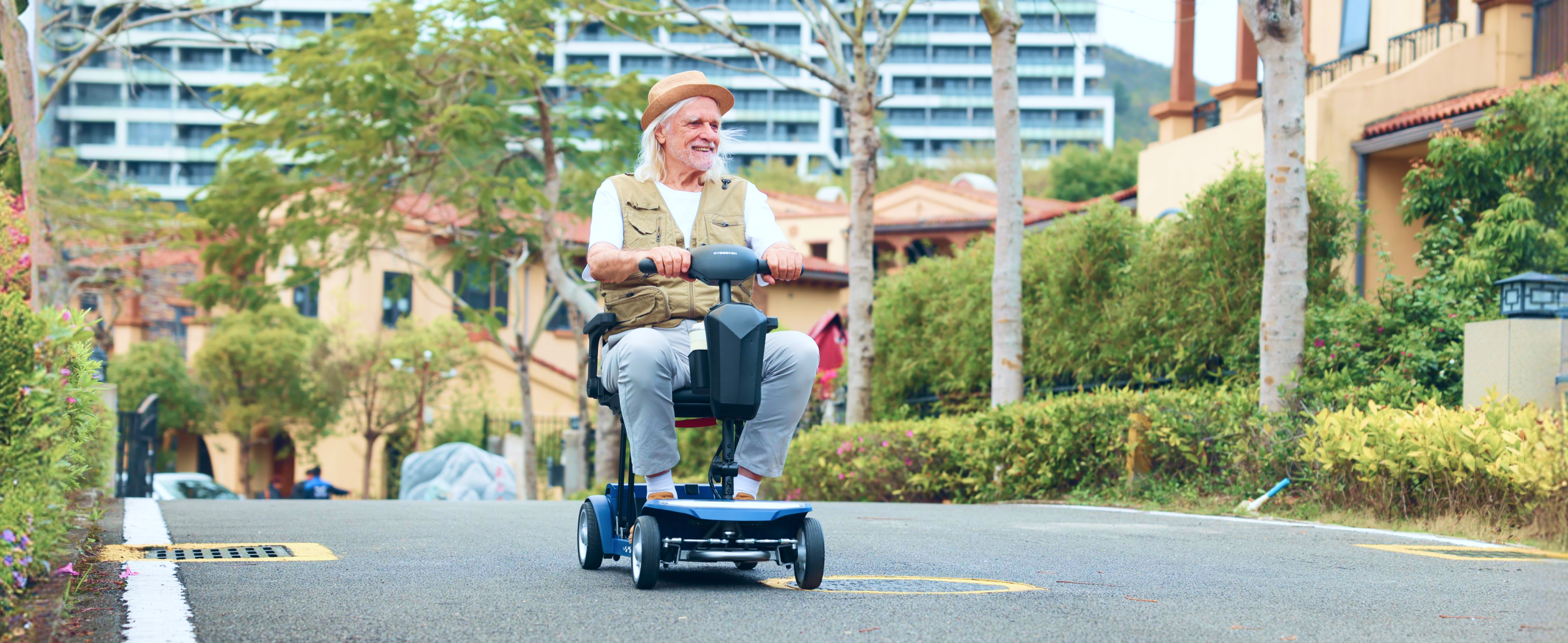 Stable and safe mobility scooter designed for everyday use