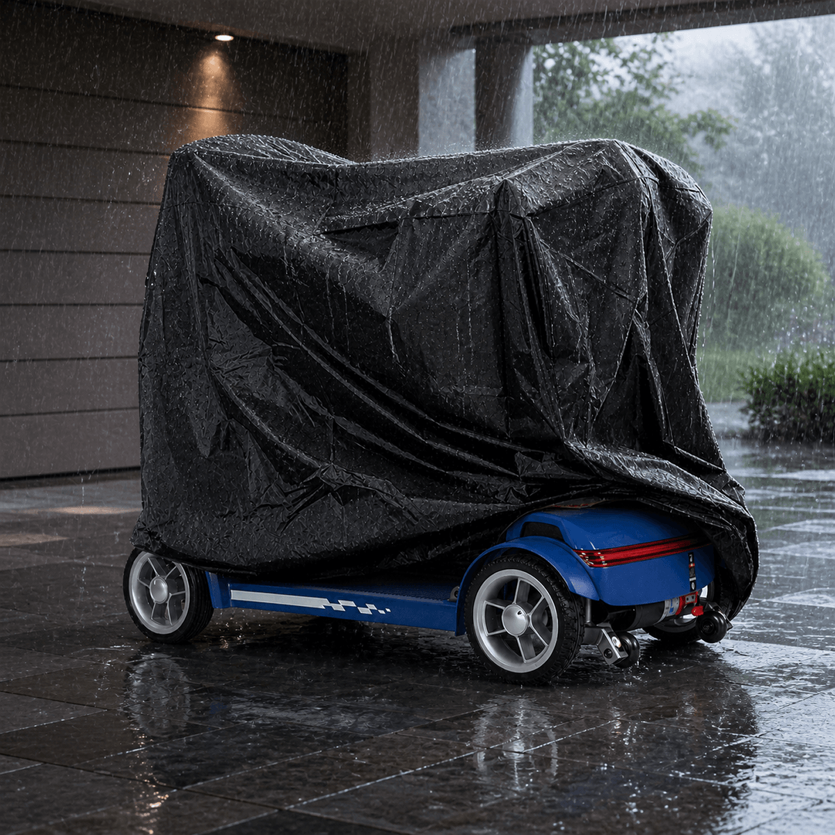 All-Season Mobility Scooter Storage Cover | Waterproof, Dust-Proof & Weather Resistant