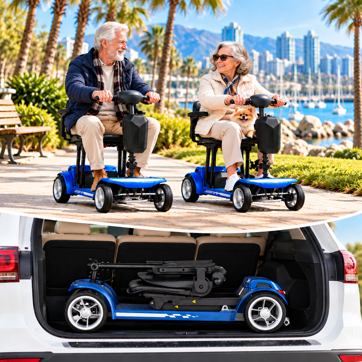 2 × 20Ah Mobility Scooters Bundle, Cyseekin M10 Family Pack
