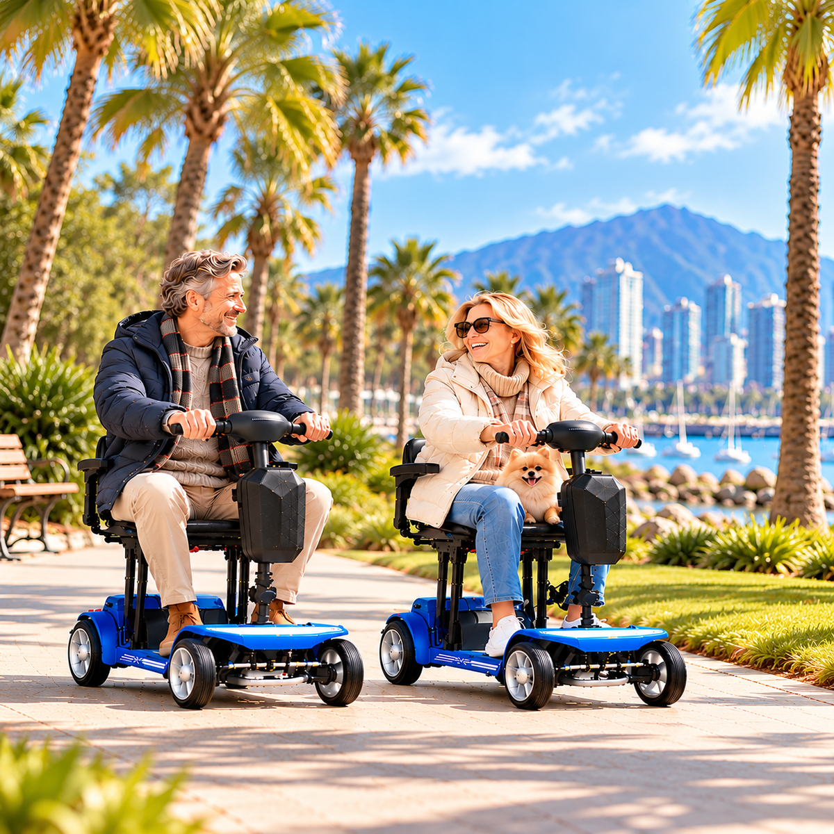 2 × 20Ah Mobility Scooters Bundle, Cyseekin M10 Family Pack